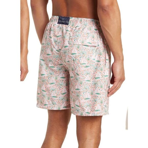 TailorByrd Boats Print Swim Trunks - Picture 2 of 9